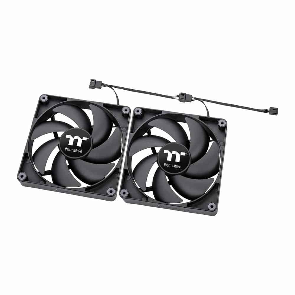 (image for) Thermaltake CT140 140mm Black Fan 2-Pack